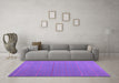 Machine Washable Abstract Purple Contemporary Area Rugs in a Living Room, wshcon2630pur