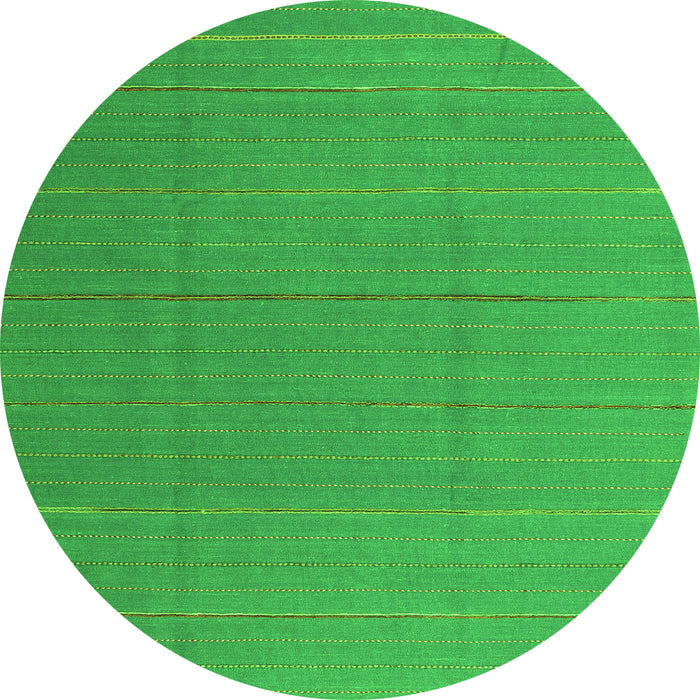 Machine Washable Abstract Green Contemporary Area Rugs, wshcon2630grn