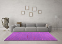 Machine Washable Abstract Pink Contemporary Rug, wshcon2630pnk