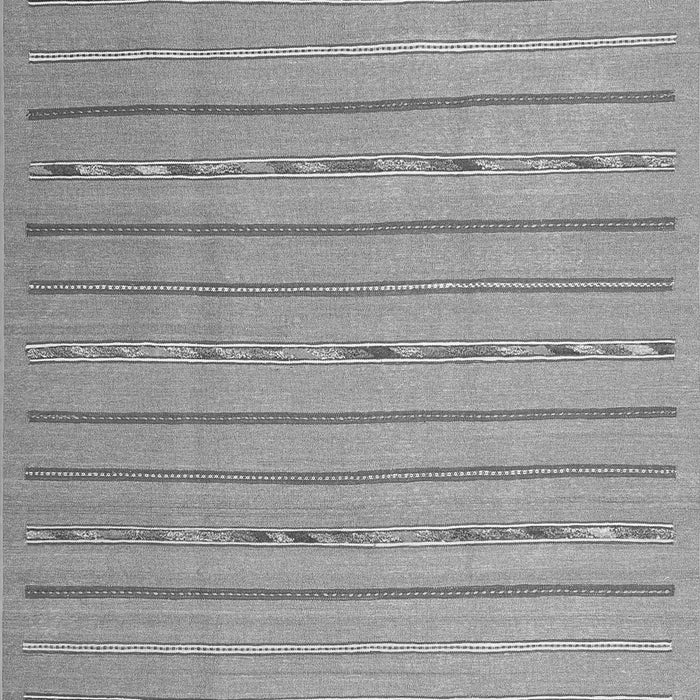 Abstract Gray Contemporary Rug, con2631gry