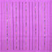 Square Machine Washable Abstract Purple Contemporary Area Rugs, wshcon2631pur