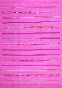 Abstract Pink Contemporary Rug, con2631pnk