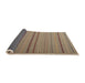 Thickness of Contemporary Camel Brown Modern Rug, con2632