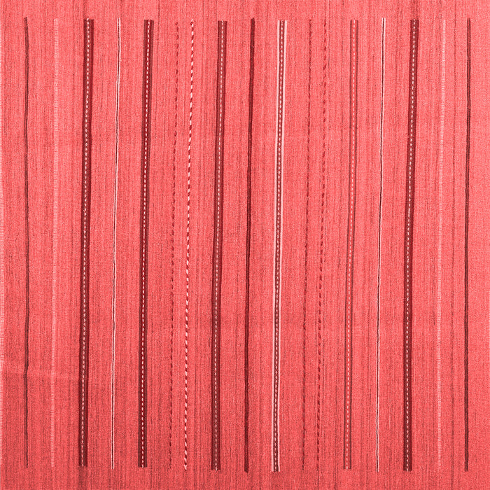 Machine Washable Abstract Red Contemporary Rug, wshcon2632red