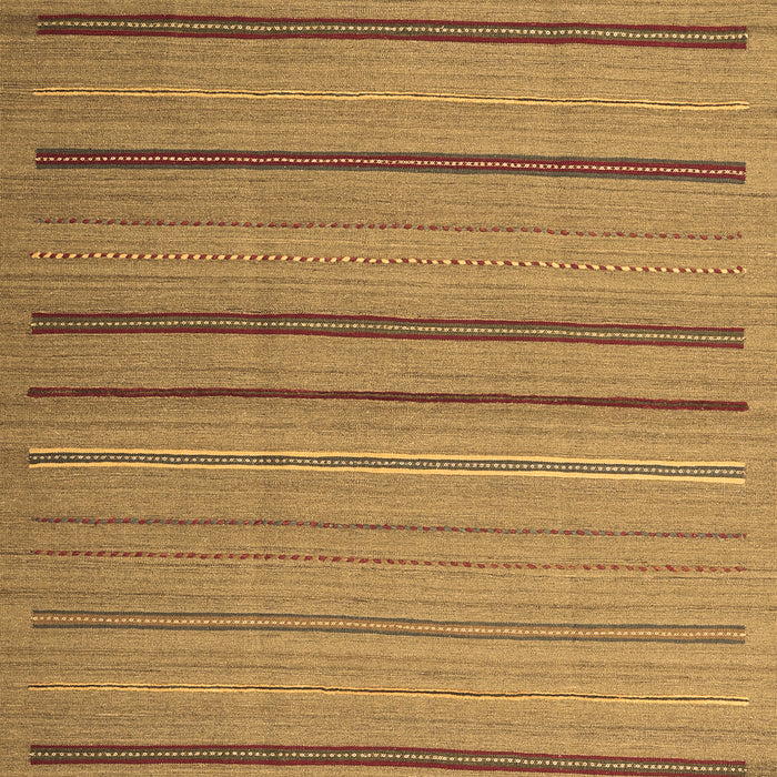 Machine Washable Abstract Brown Contemporary Rug, wshcon2632brn