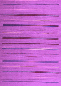 Abstract Purple Contemporary Rug, con2632pur