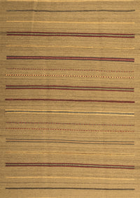 Abstract Brown Contemporary Rug, con2632brn