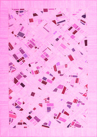 Solid Pink Modern Rug, con2633pnk