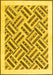 Solid Yellow Modern Rug, con2634yw