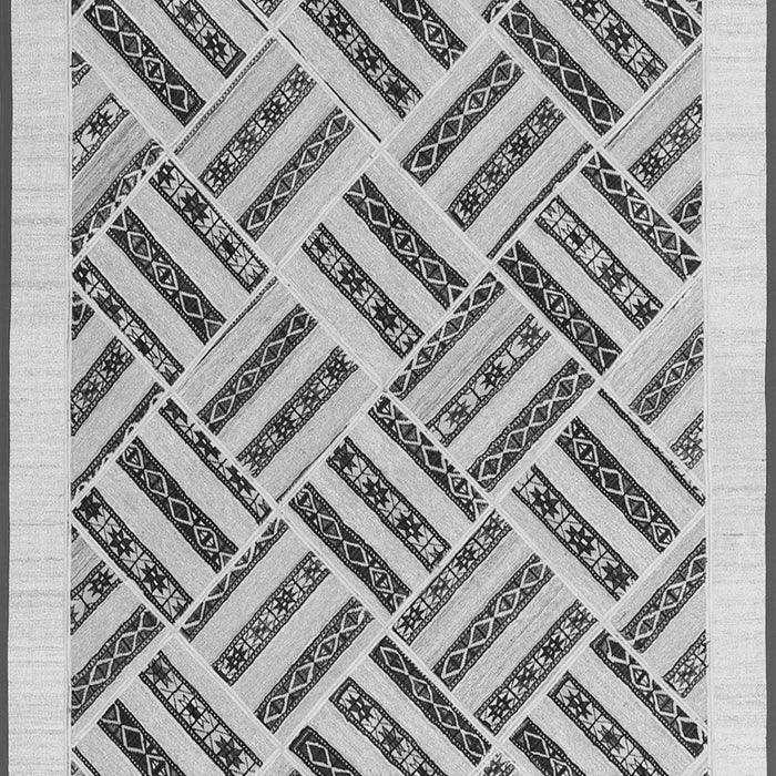 Solid Gray Modern Rug, con2634gry