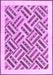 Solid Purple Modern Rug, con2634pur