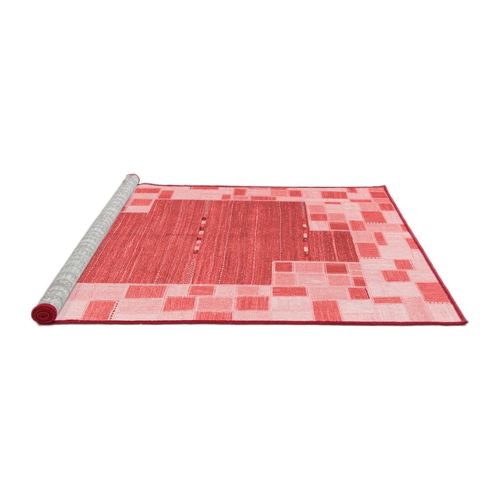 Contemporary Red Washable Rugs