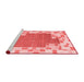 Contemporary Red Washable Rugs