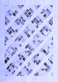 Solid Blue Modern Rug, con2636blu