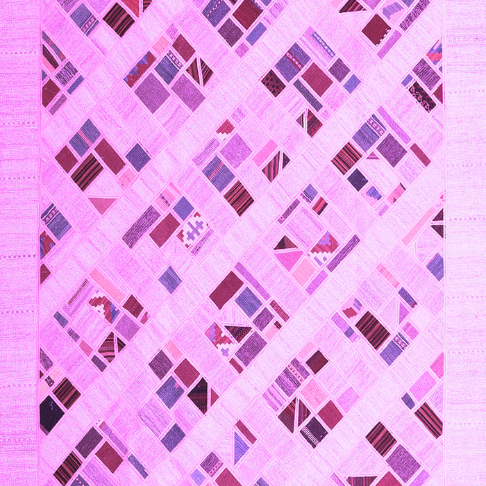 Solid Purple Modern Rug, con2636pur