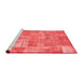 Transitional Red Washable Rugs