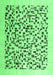 Machine Washable Solid Emerald Green Modern Area Rugs, wshcon2638emgrn