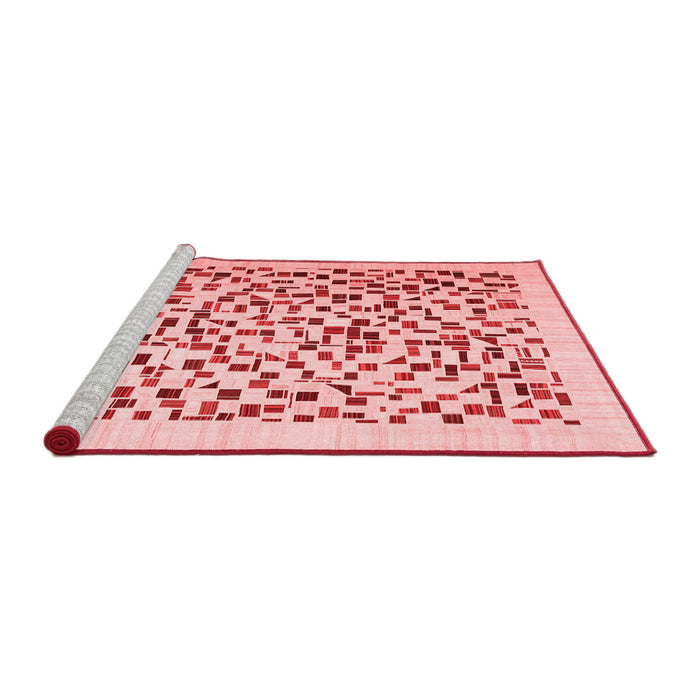 Modern Red Washable Rugs