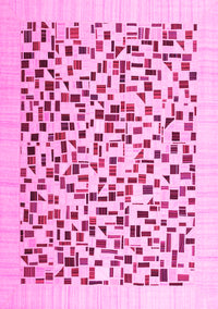 Solid Pink Modern Rug, con2638pnk