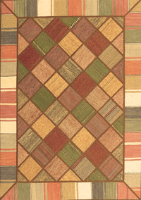 Southwestern Brown Country Rug, con2639brn