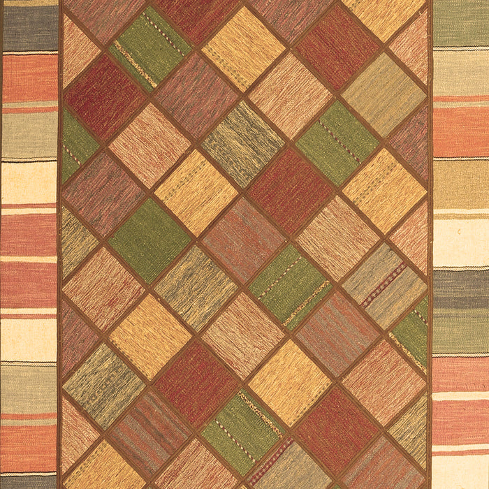 Southwestern Brown Country Rug, con2639brn