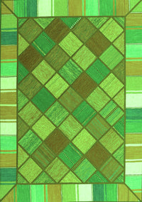 Southwestern Green Country Rug, con2639grn