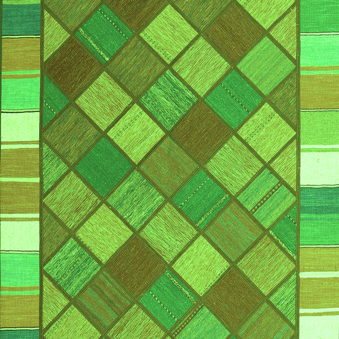 Southwestern Green Country Rug, con2639grn