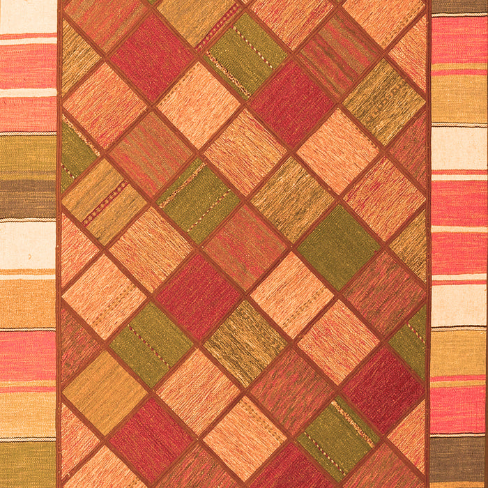 Southwestern Orange Country Rug, con2639org