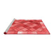 Country Red Washable Rugs