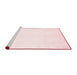 Modern Red Washable Rugs