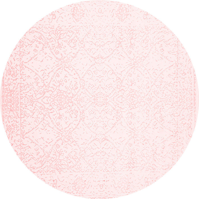 Machine Washable Solid Red Modern Rug, wshcon263red