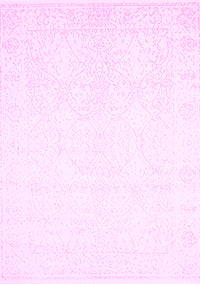 Solid Pink Modern Rug, con263pnk