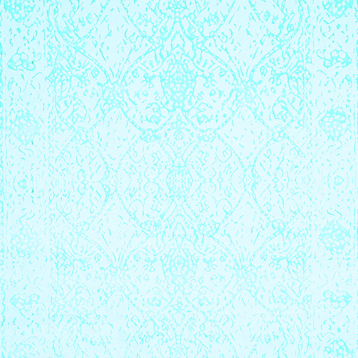 Machine Washable Solid Light Blue Modern Rug, wshcon263lblu