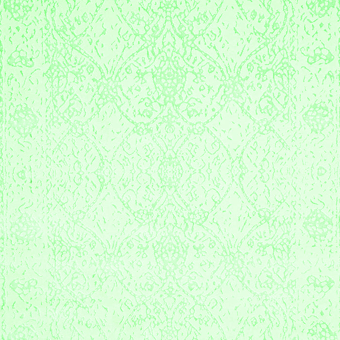 Solid Green Modern Rug, con263grn