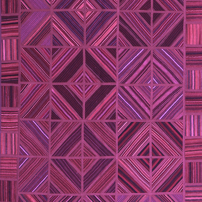 Machine Washable Southwestern Purple Country Area Rugs, wshcon2640pur