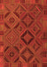 Southwestern Orange Country Rug, con2640org