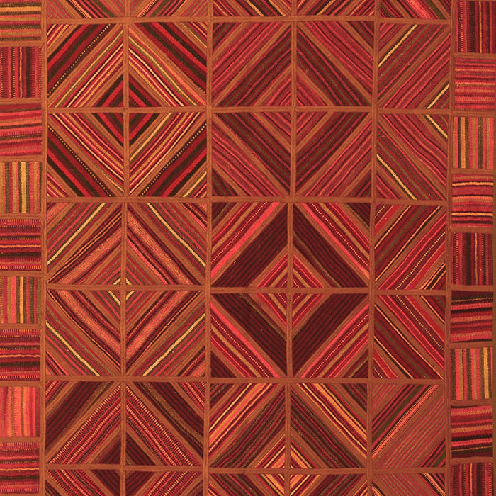 Southwestern Orange Country Rug, con2640org