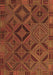 Southwestern Brown Country Rug, con2640brn