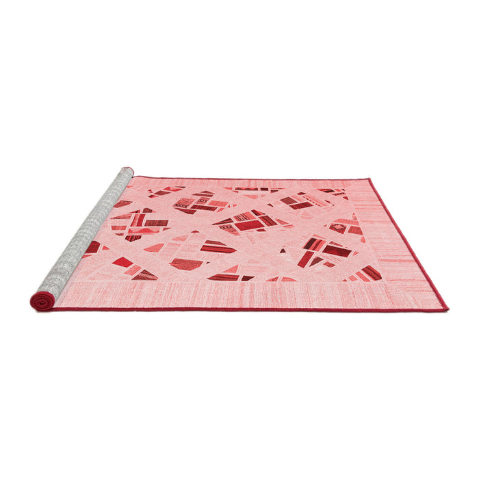 Modern Red Washable Rugs