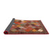 Thickness of Contemporary Rust Pink Modern Rug, con2642