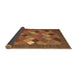 Sideview of Abstract Brown Contemporary Rug, con2642brn