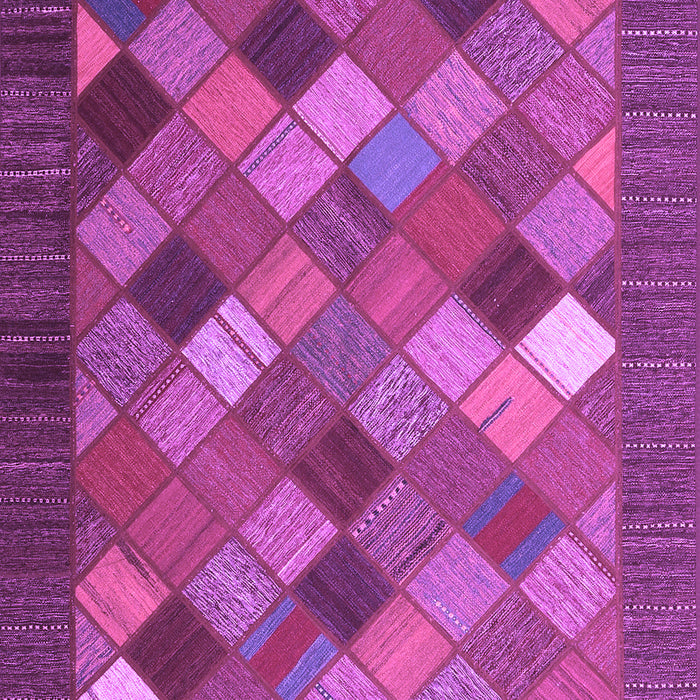 Machine Washable Abstract Purple Contemporary Area Rugs, wshcon2642pur
