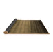 Sideview of Abstract Brown Contemporary Rug, con2643brn