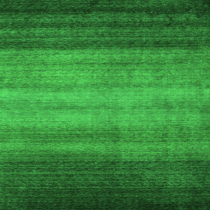 Serging Thickness of Machine Washable Abstract Green Contemporary Area Rugs, wshcon2643grn