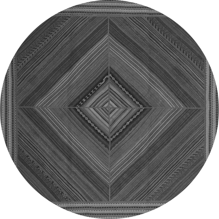 Machine Washable Abstract Gray Contemporary Rug, wshcon2644gry