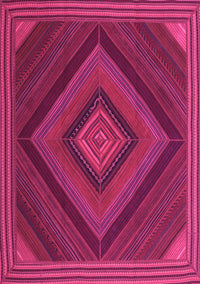 Abstract Pink Contemporary Rug, con2644pnk