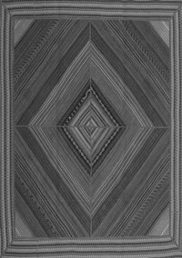 Abstract Gray Contemporary Rug, con2644gry