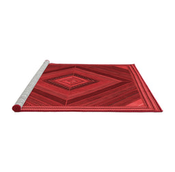 Contemporary Red Washable Rugs