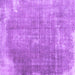 Square Abstract Purple Contemporary Rug, con2645pur