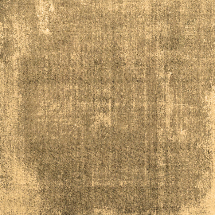 Square Abstract Brown Contemporary Rug, con2645brn